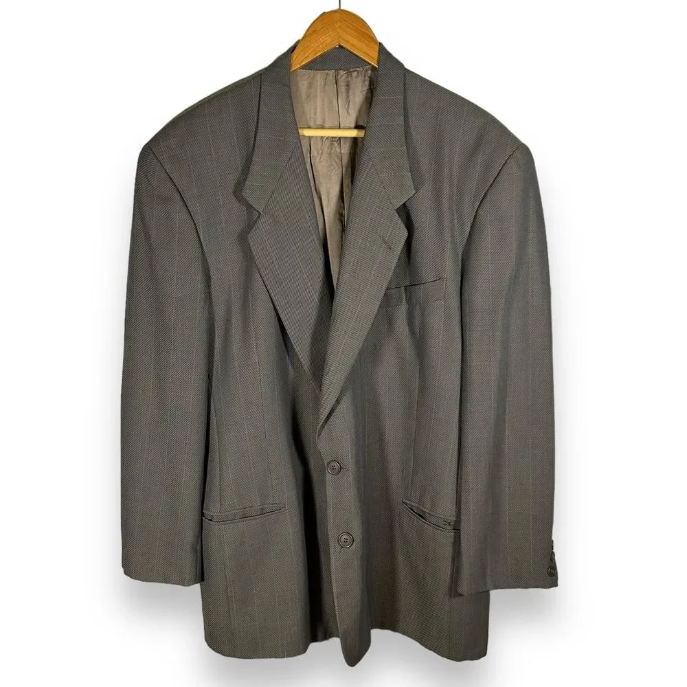 Giorgio Armani Le Collezioni‎ Wool Blazer Jacket 43L